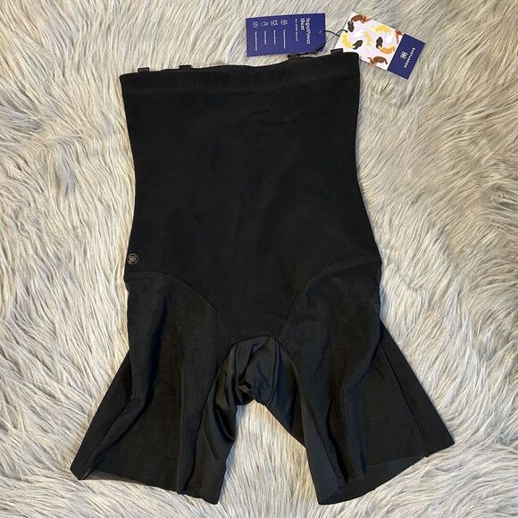 HoneyLove SuperPower Short Womens Size Small Black Shapewear Sculpting